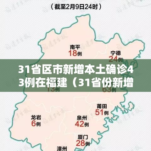31省区市新增本土确诊43例在福建（31省份新增本土确诊62例福建61例）