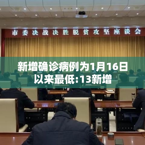 新增确诊病例为1月16日以来最低:13新增