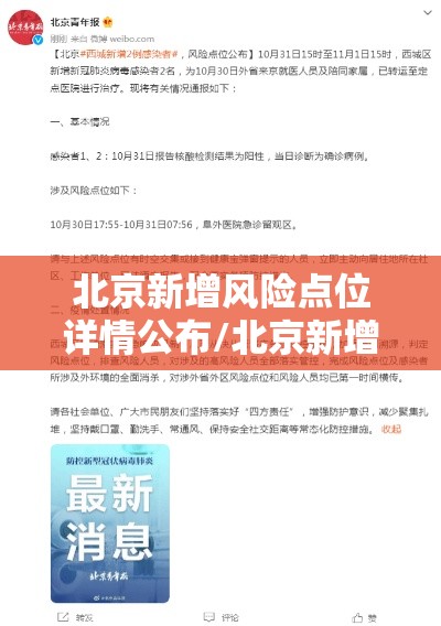 北京新增风险点位详情公布/北京新增风险区