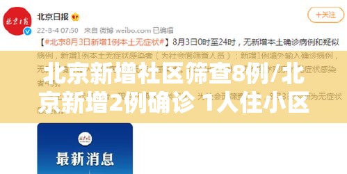 北京新增社区筛查8例/北京新增2例确诊 1人住小区居委会