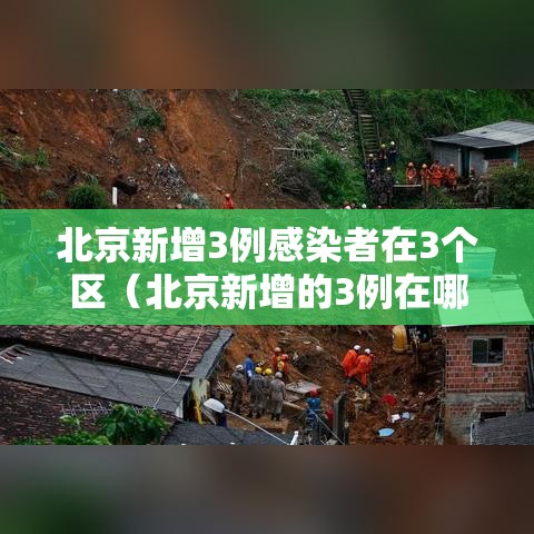 北京新增3例感染者在3个区（北京新增的3例在哪里）