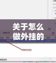 关于怎么做外挂的信息