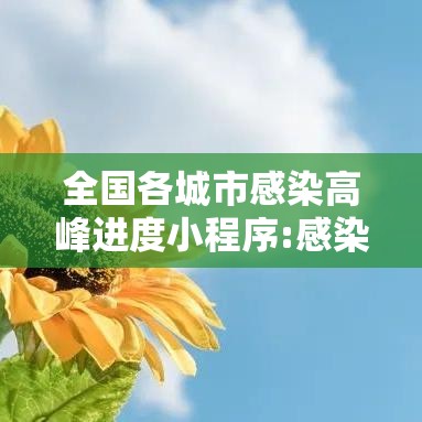 全国各城市感染高峰进度小程序:感染城市排名