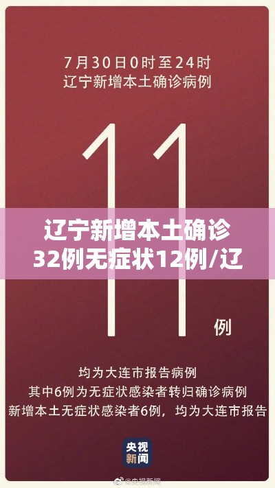 辽宁新增本土确诊32例无症状12例/辽宁新增本土确诊32例无症状12例病例