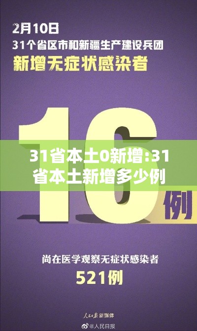 31省本土0新增:31省本土新增多少例