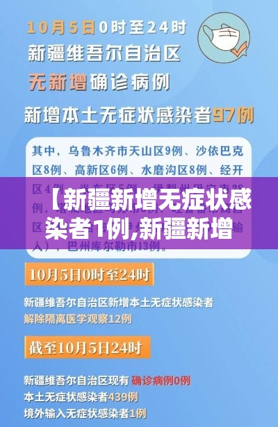 【新疆新增无症状感染者1例,新疆新增137例无症状感染】 【新疆新增无症状感染者1例,新疆新增137例无症状感染】