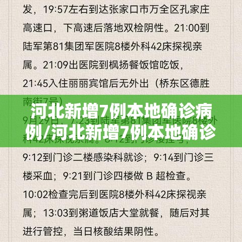 河北新增7例本地确诊病例/河北新增7例本地确诊病例详情