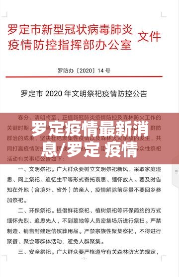 罗定疫情最新消息/罗定 疫情