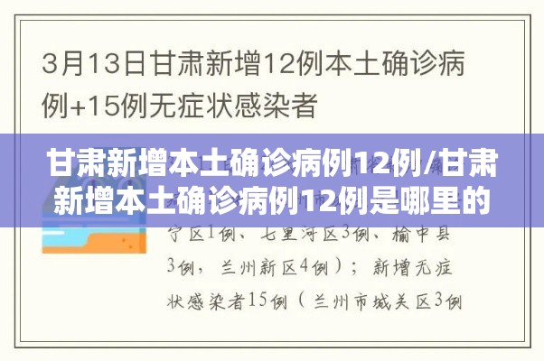 甘肃新增本土确诊病例12例/甘肃新增本土确诊病例12例是哪里的