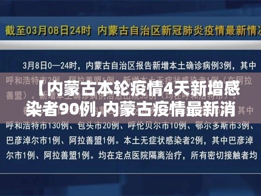 【内蒙古本轮疫情4天新增感染者90例,内蒙古疫情最新消息今天疑似病例】