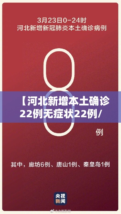 【河北新增本土确诊22例无症状22例/河北新增本土确诊22例无症状22例是哪里的】