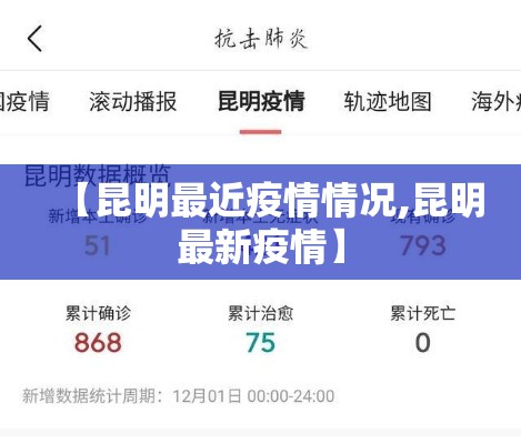 【昆明最近疫情情况,昆明最新疫情】