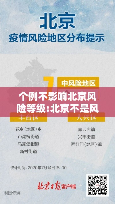 个例不影响北京风险等级:北京不是风险地区