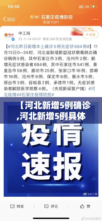 【河北新增5例确诊,河北新增5例具体情况】