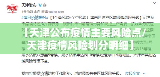 【天津公布疫情主要风险点/天津疫情风险划分明细】