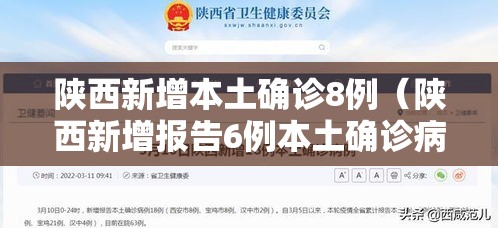 陕西新增本土确诊8例(陕西新增报告6例本土确诊病例1例本土无症状感染者) 陕西新增本土确诊8例(陕西新增报告6例本土确诊病例1例本土无症状感染者)