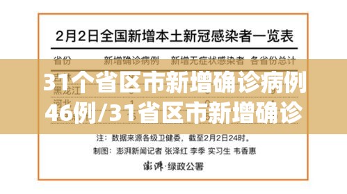 31个省区市新增确诊病例46例/31省区市新增确诊病例21例_ 31个省区市新增确诊病例46例/31省区市新增确诊病例21例_