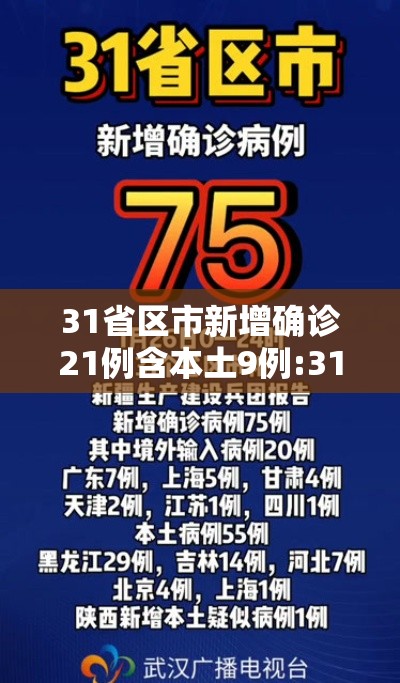 31省区市新增确诊21例含本土9例:31省区市新增确诊111例 本土83例