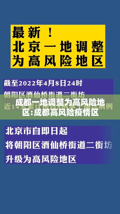 成都一地调整为高风险地区:成都高风险疫情区