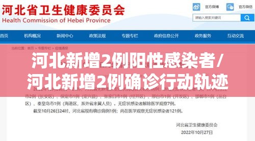 河北新增2例阳性感染者/河北新增2例确诊行动轨迹