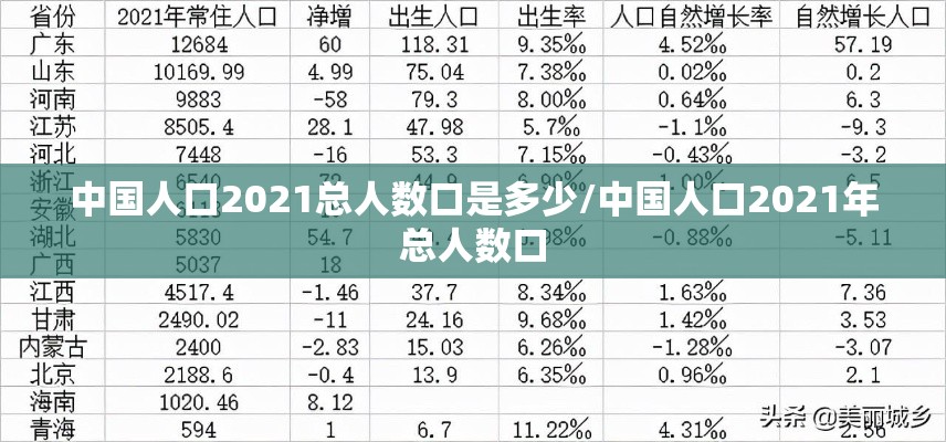 中国人口2021总人数口是多少/中国人口2021年总人数口