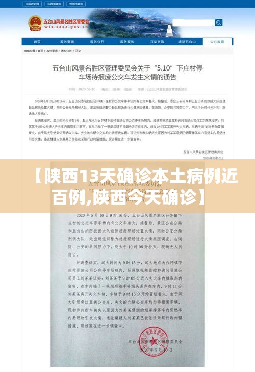 【陕西13天确诊本土病例近百例,陕西今天确诊】