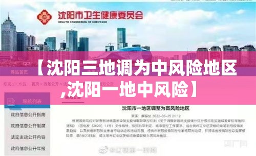 【沈阳三地调为中风险地区,沈阳一地中风险】