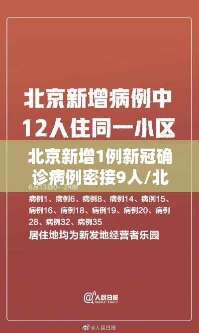 北京新增1例新冠确诊病例密接9人/北京新增1例的密接