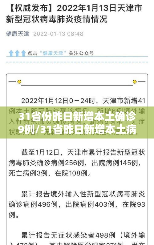 31省份昨日新增本土确诊9例/31省昨日新增本土病例21例 31省份昨日新增本土确诊9例/31省昨日新增本土病例21例