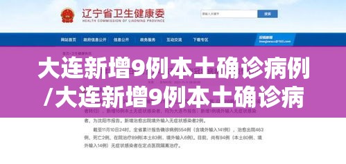 大连新增9例本土确诊病例/大连新增9例本土确诊病例 新闻