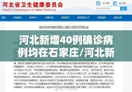 河北新增40例确诊病例均在石家庄/河北新增40例确诊病例均在石家庄吗