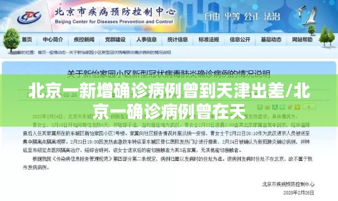 北京一新增确诊病例曾到天津出差/北京一确诊病例曾在天 北京一新增确诊病例曾到天津出差/北京一确诊病例曾在天