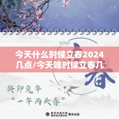 今天什么时候立春2024几点/今天啥时候立春几点2020年