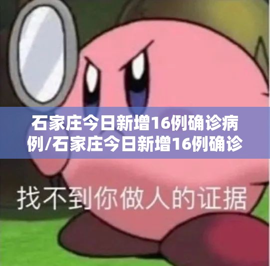 石家庄今日新增16例确诊病例/石家庄今日新增16例确诊病例行动轨迹