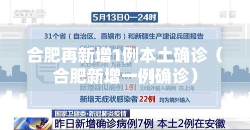 合肥再新增1例本土确诊（合肥新增一例确诊）