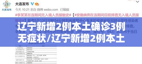 辽宁新增2例本土确诊3例无症状/辽宁新增2例本土确诊3例无症状病例