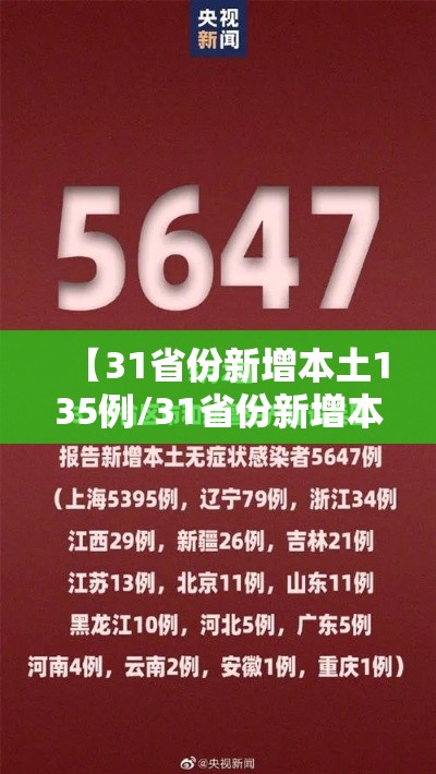 【31省份新增本土135例/31省份新增本土6例】