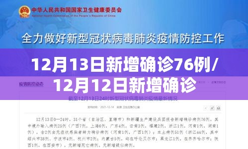 12月13日新增确诊76例/12月12日新增确诊
