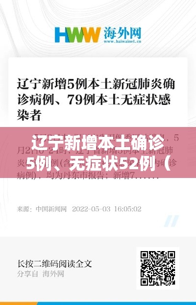 辽宁新增本土确诊5例、无症状52例（辽宁新增本土无症状8例）