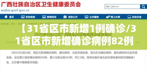 【31省区市新增1例确诊/31省区市新增确诊病例82例】