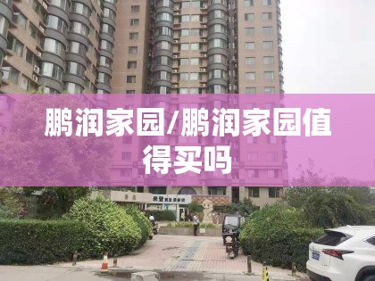 鹏润家园/鹏润家园值得买吗