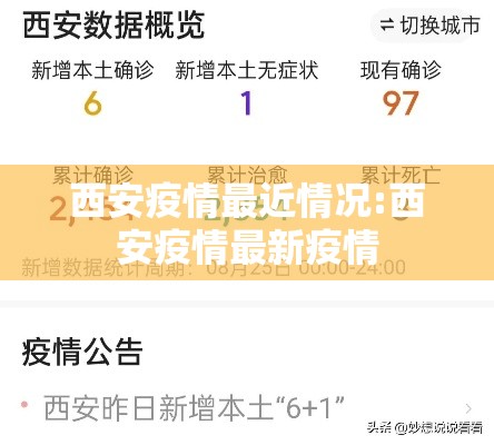 西安疫情最近情况:西安疫情最新疫情 西安疫情最近情况:西安疫情最新疫情