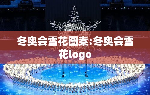 冬奥会雪花图案:冬奥会雪花logo