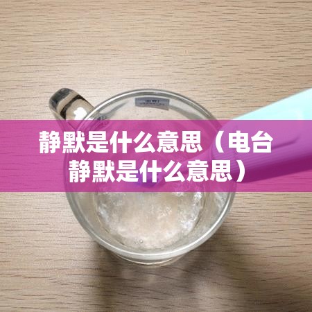 静默是什么意思（电台静默是什么意思）