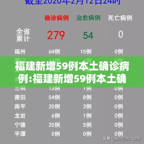 福建新增59例本土确诊病例:福建新增59例本土确诊病例分布