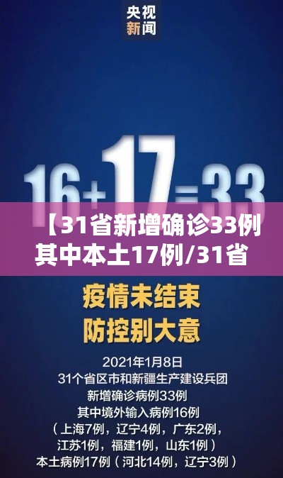 【31省新增确诊33例其中本土17例/31省新增确诊33例本土1例一】