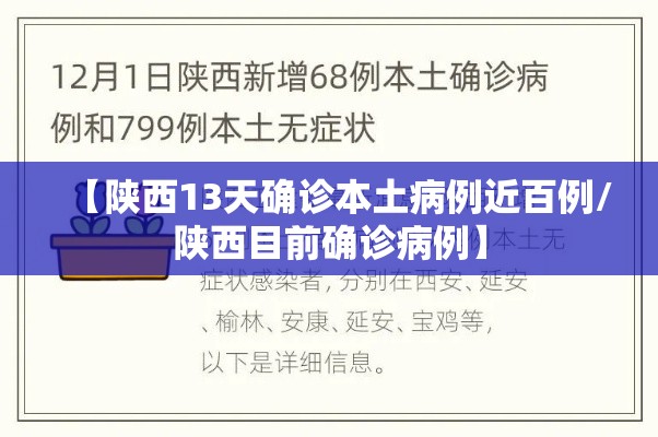 【陕西13天确诊本土病例近百例/陕西目前确诊病例】