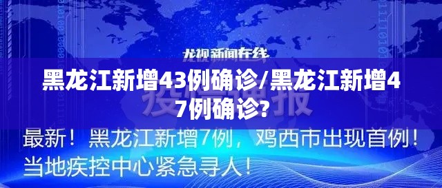 黑龙江新增43例确诊/黑龙江新增47例确诊?