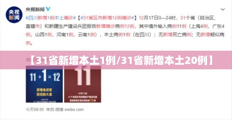 【31省新增本土1例/31省新增本土20例】 【31省新增本土1例/31省新增本土20例】