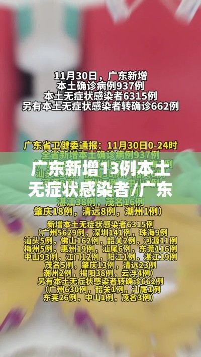 广东新增13例本土无症状感染者/广东新增本土无症状5例
